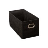 Organizator FIVE KUTIJA ZA ODLAGANJE MODUL 15x31x15 cm POLIPROPILEN CRNA