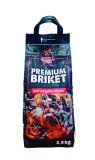 Ugljen briket drveni Premium 2,5 kg