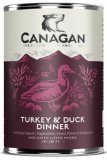 CANAGAN Dinner, puretina i pačetina s organskim povrćem, 400 g