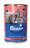 Miauuu POTPUNA HRANA ZA MAČKE govedina, 415 g