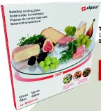Tanjur Alpina Stakleni, rotirajući 1 komad