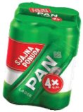 Pan PIVO zlatni, lager 4x0,5 l,
