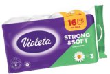 Violeta TOALETNI PAPIR kamilica, 3 sloja 16 rola
