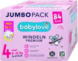 Premium pelene jumbo maxi vel. 4 (8-14 kg), babylove 84/1