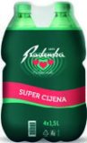 Mineralna voda Radenska 4 x 1,5 L