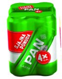 Pivo Lager 4,8% alk., Zlatni 5% alk.* Pan, 2 l (4 x 0,5 l)