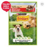 FRISKIES Vrećica za pse, s govedinom i krumpirom u umaku, 85g