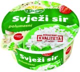Sir svježi polumasni ‘z bregov, 500 g