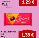 Čokolada Dorina Keks 80 g