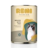 REMI PREMIUM Cat Mousse, s ribom, bez glutena, 400 g