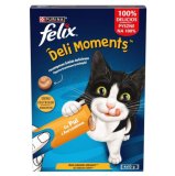 FELIX Deli Moments, s piletinom, kremasta poslastica za mačke 4x10 g