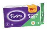 Toaletni papir Violeta Kamilica 3 slojni, 16 rola