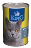 Hrana za mačke King razne vrste 415 g
