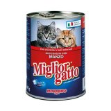 Hrana za mačke, govedina Migliorgatto 405 g