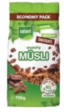 Naturel MUSLI CRUNCHY chocolate 750 g