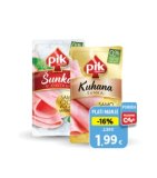 Kuhana šunka ili šunka u ovitku, polutrajni narezak Pik Vrbovec 125 g