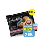 Okruglice, malina-lješnjak ili kakao-bijela čokolada, smrznuto Selection 800 g