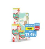 Pelene za djecu, odabrane vrste Pampers 32 do 62 komada