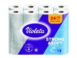 Toaletni papir Violeta Obiteljski, 24/1 1 pakiranje