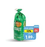 Toast integralni Mlinar 400 g
