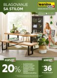 Lesnina katalog Blagovanje sa stilom 03.11.-10.11.2025.