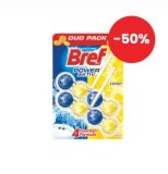 Wc osvježivač, odabrane vrste Bref 2x50 g