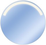 Ogledalo s LED rasvjetom 'Smile'