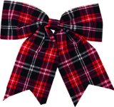 Božićna dekoracija ukrasna mašna 1 kom.