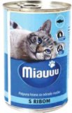Miauuu POTPUNA HRANA ZA MAČKE riba, 415 g