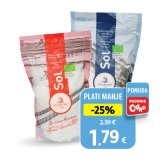 Morska sol, sitna ili gruba Solana Nin 600 g