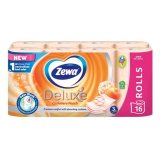 Toaletni papir, troslojni Deluxe breskva Zewa 16 rola
