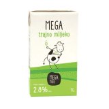 Trajno mlijeko 2,8 % m.m. Mega Milk 1 l