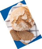 Domaći raženi miješani kruh 500 g