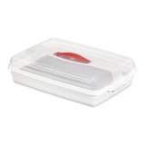 Plastična posuda CURVER ZA KOLAČE CHEF 45X30X11 BIJELA