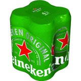 Pivo 5% alk. Heineken, 2 l (4 x 0,5 l)