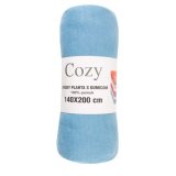 Plahta s gumicom, čisti pamuk, dimenzije cca. 140x200 cm