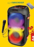 Bluetooth karaoke zvucnik RGB Esperanza 1 kom