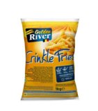 POMMES CRINKLE CUT smrznuto, 1 kg