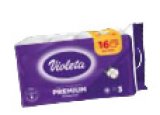 Toaletni papir Violeta Premium lavanda ili pamuk 3 sloja 16 rola u pakiranju