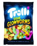 Bomboni Sour Glowworms Trolli, 350 g