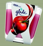 Mirisna svijeća Glade Vanilija, Zen, Jabuka-cimet, 70 g 1 komad