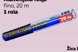 Aluminijska folija Fino, 20 m 1 rola