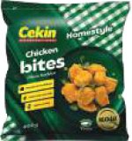 Cekin panirane pileće kockice, pileći stripsi 600 g