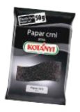 Kotanyi PAPAR CRNI zrno, mljeveni, 50 g