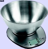 Kuhinjska vaga s posudom Digitalna 1 komad