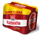 Pivo Karlovačko 6 x 0,5 L