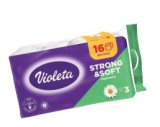 Violeta TOALETNI PAPIR kamilica, 3 sloja, 16 rola
