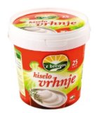 'z bregov Kiselo vrhnje 900 g