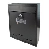 Poštanski sandučić 310X260X90 CRNI