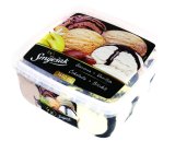 Sladoled 4 okusa čokoladabanana-biskvit-vanilija Smiješak, 1650 ml